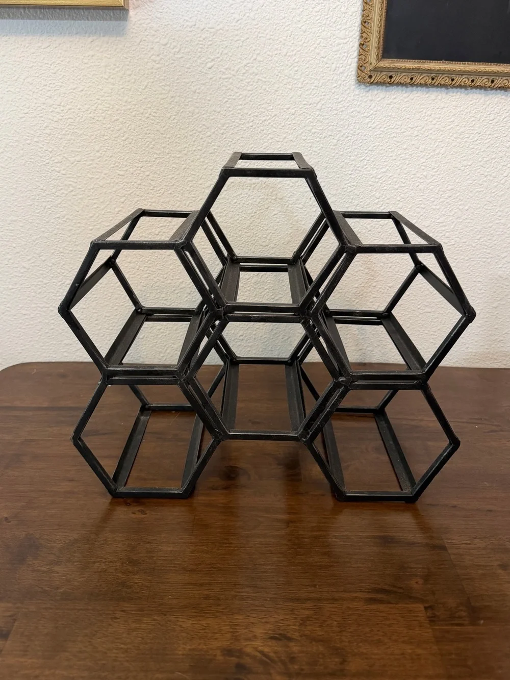 Cost Plus World Market hexagon metal